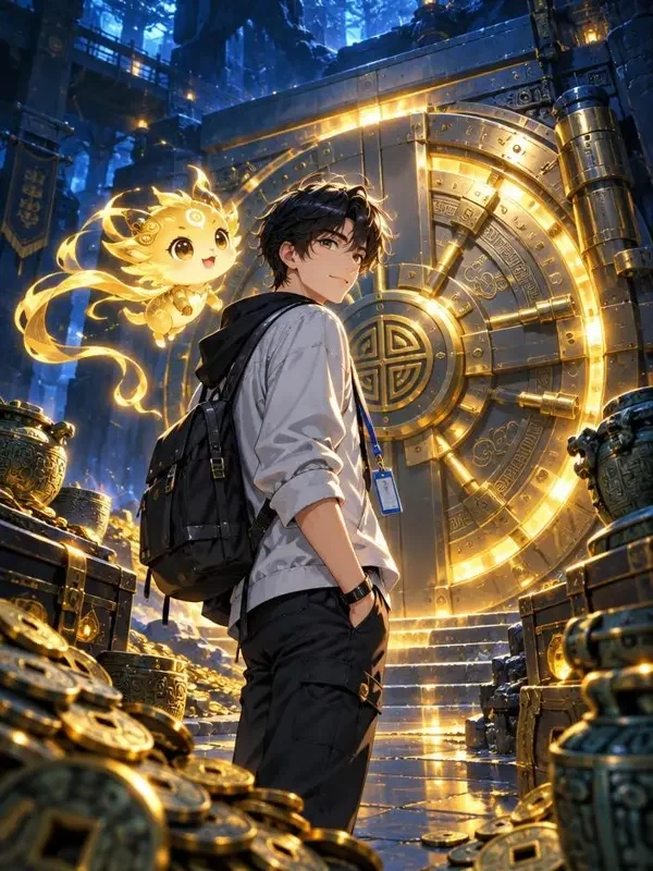 金库里的守护灵 短剧背景剧照 金库里的守护灵背景剧照