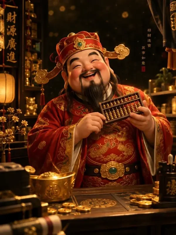 财神殿的年终审计 短剧背景剧照 财神殿的年终审计背景剧照